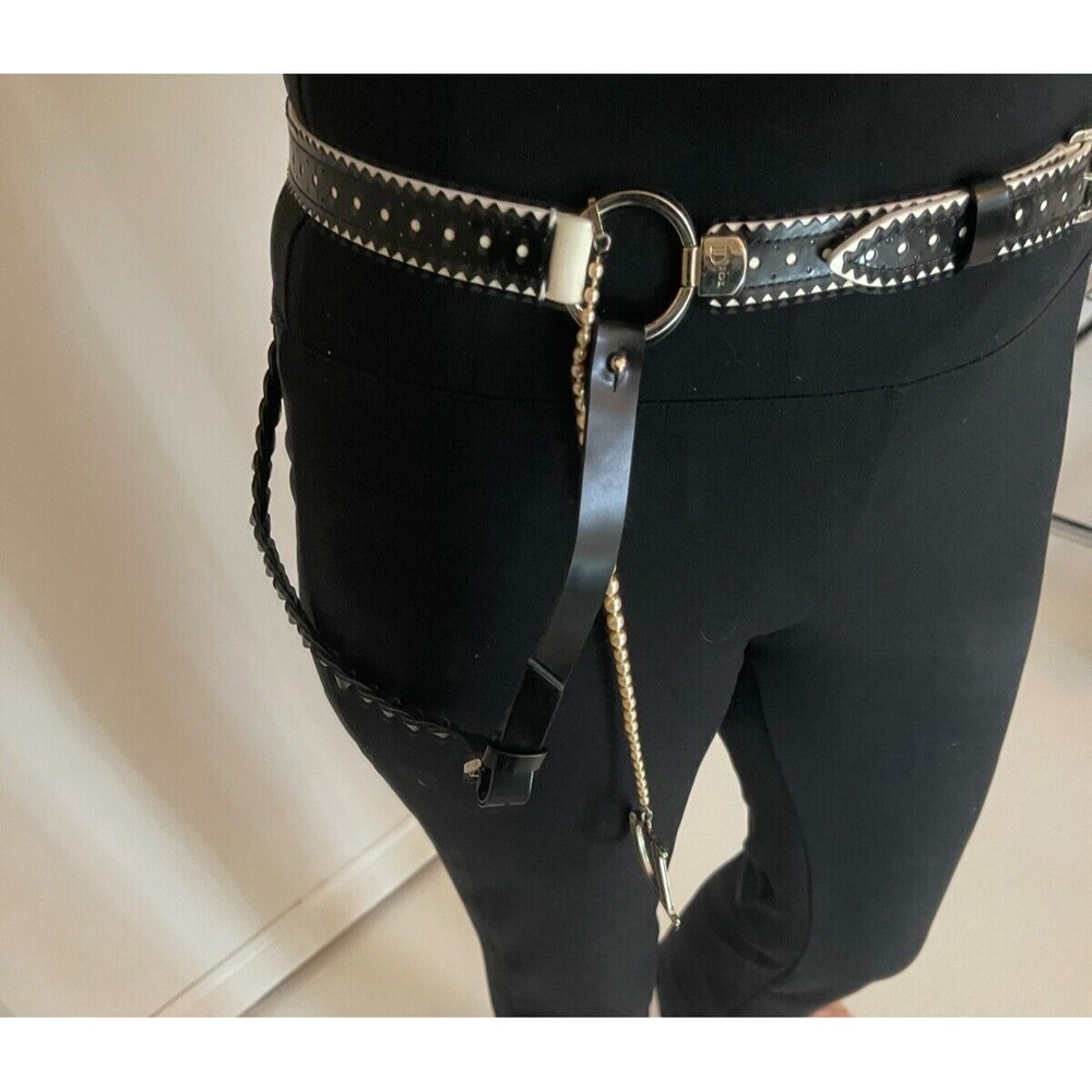 Super Rare Christian Dior Belt with Pearls John Galliano Era 2005 - Picture 6 of 12